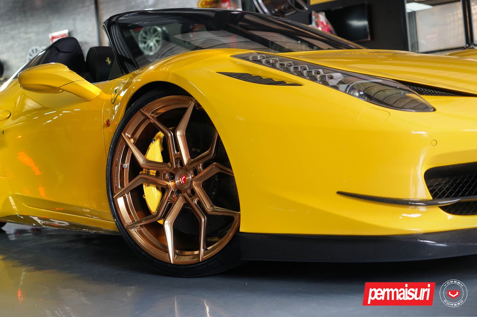 Vossen Forged EVO-3 on Ferrari 458 F142, photo 2