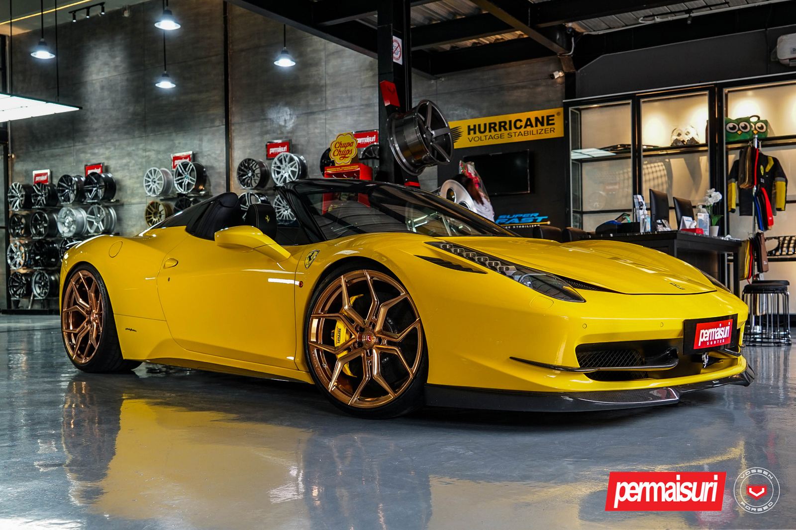 Vossen Forged EVO-3 on Ferrari 458 F142, photo 3