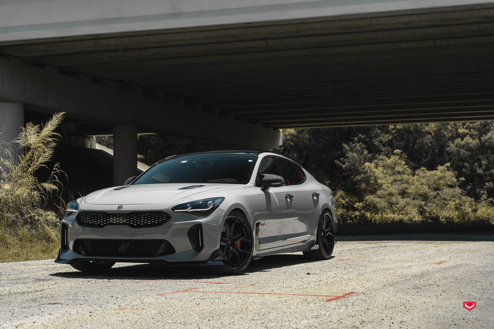 Vossen Forged EVO-3 on Kia Stinger CK (1st gen).1