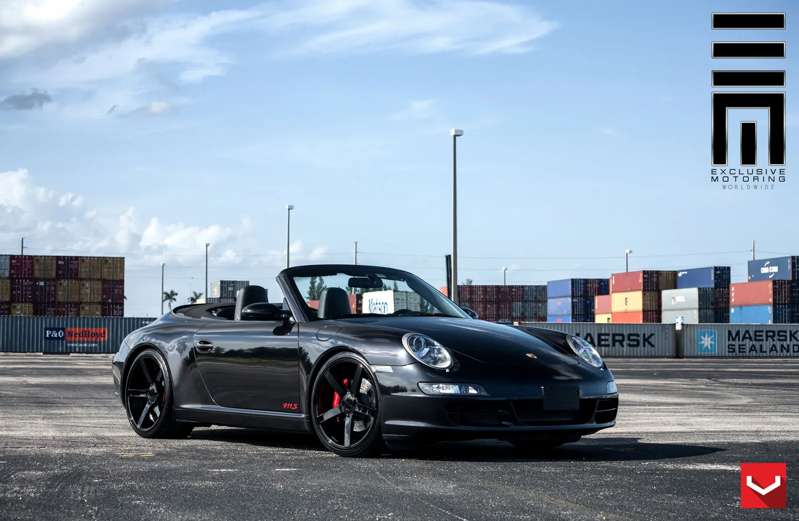 Vossen Forged CV3R on Porsche 911 997.1