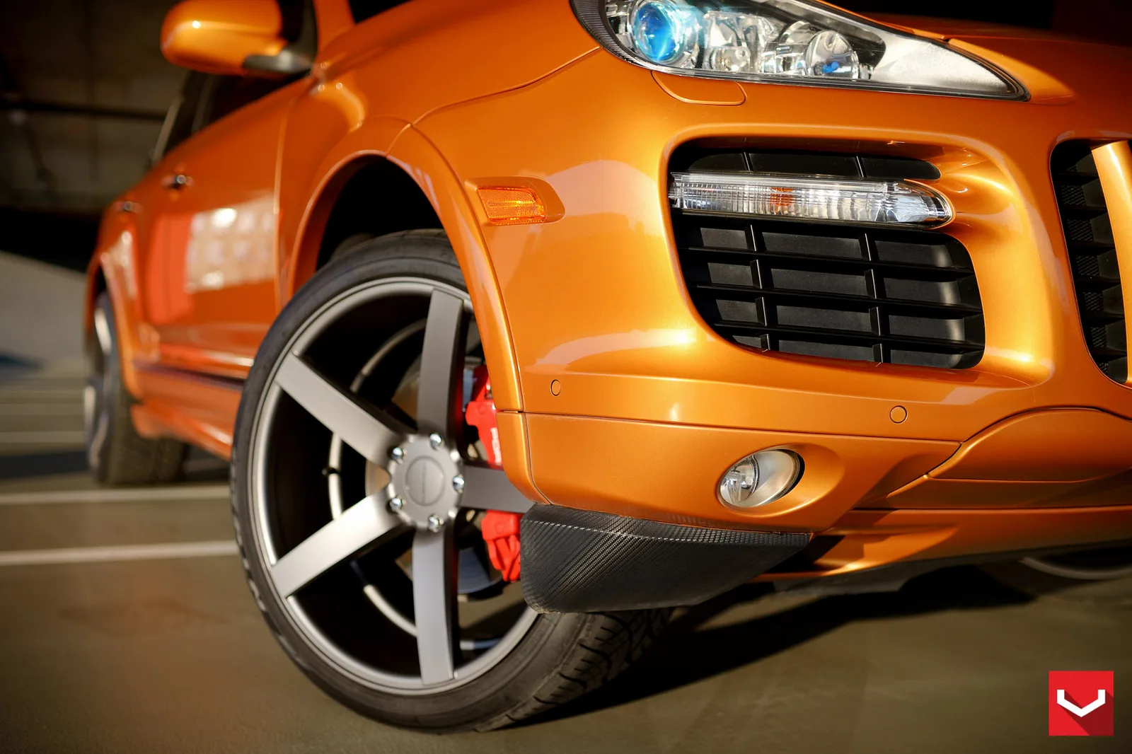 Vossen Forged CV3R on Porsche Cayenne 955/9PA.1