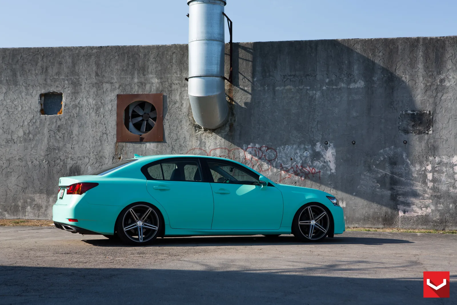 Vossen Forged CV5 on Lexus GS L10, photo 4