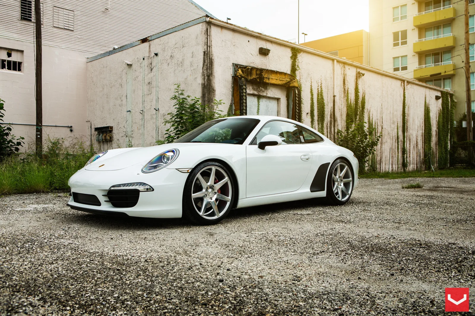 Vossen Forged CV7 on Porsche 911 991.1