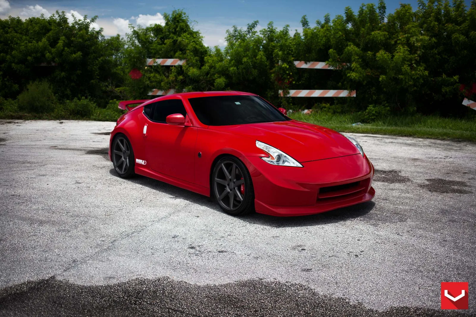 Vossen Forged CV7 on Nissan 370Z Z34.1