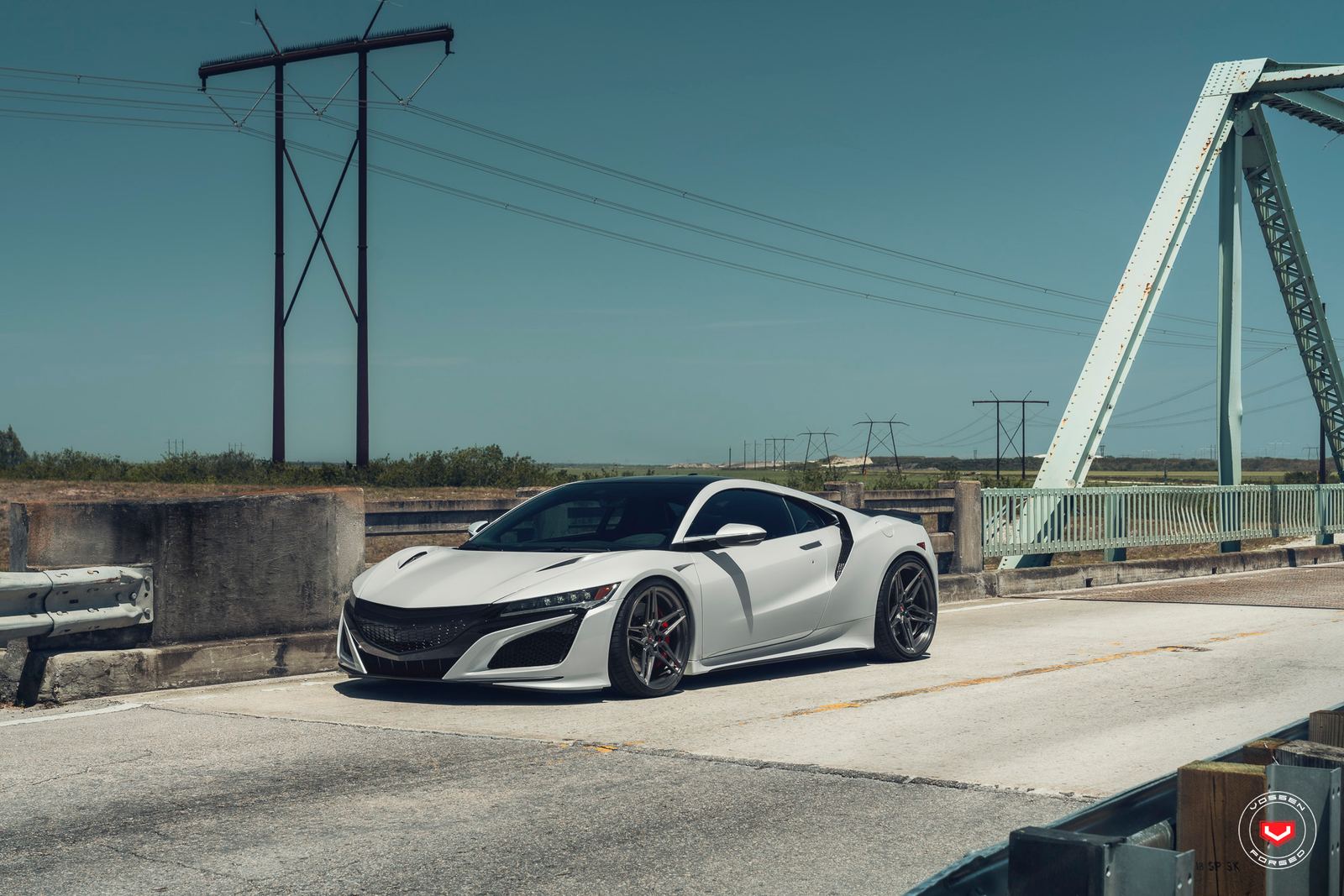 Vossen Forged EVO-1R on Acura NSX II (NC1)
