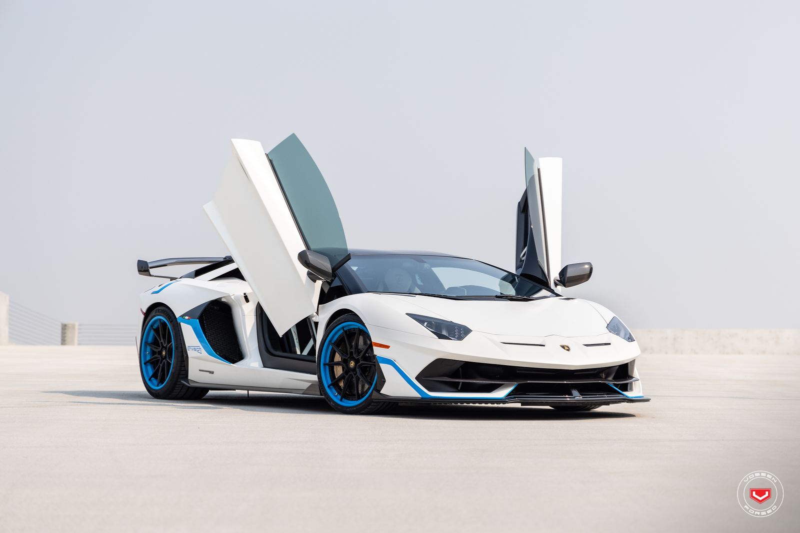 Vossen Forged EVO-2R (3-Piece) on Lamborghini Aventador SVJ LP 770-4 (2018-2022)