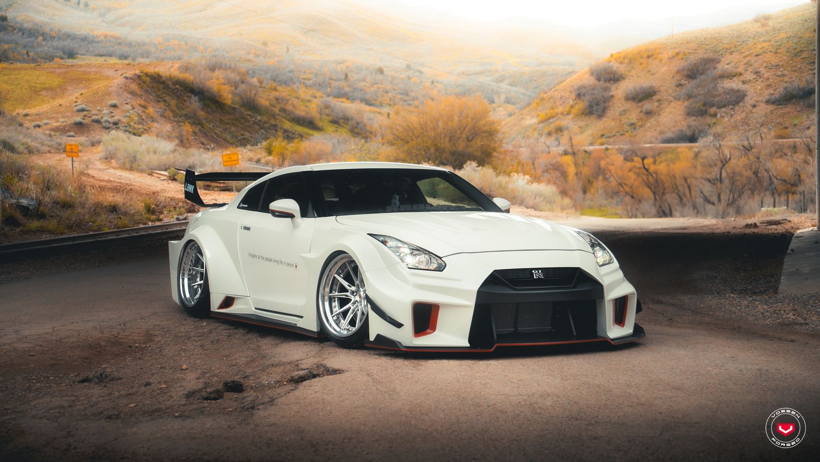 Vossen Forged EVO-2R (3-Piece) on Nissan GT-R R35.1
