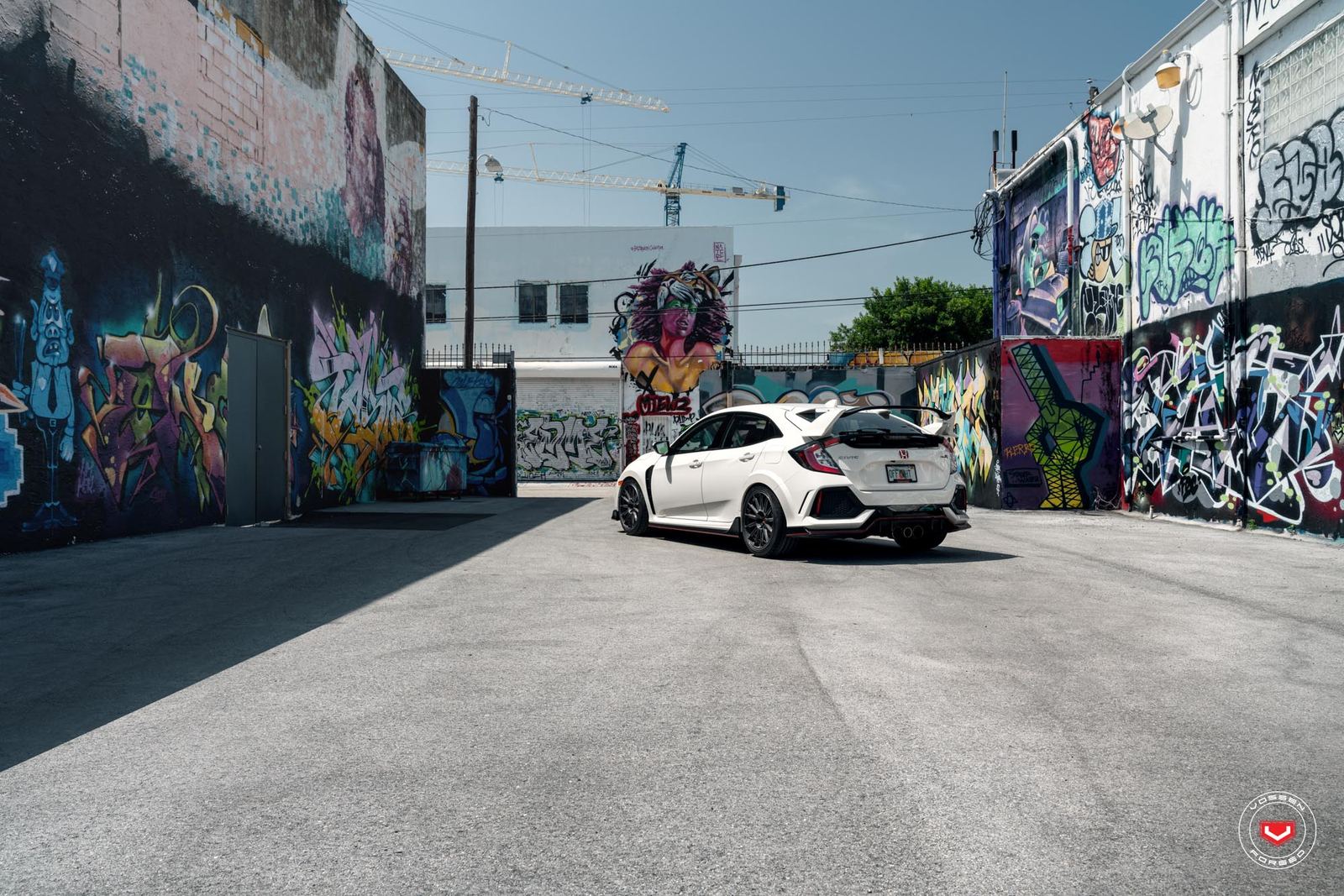 Vossen Forged GNS-3 on Honda Civic Type R FK8, photo 2