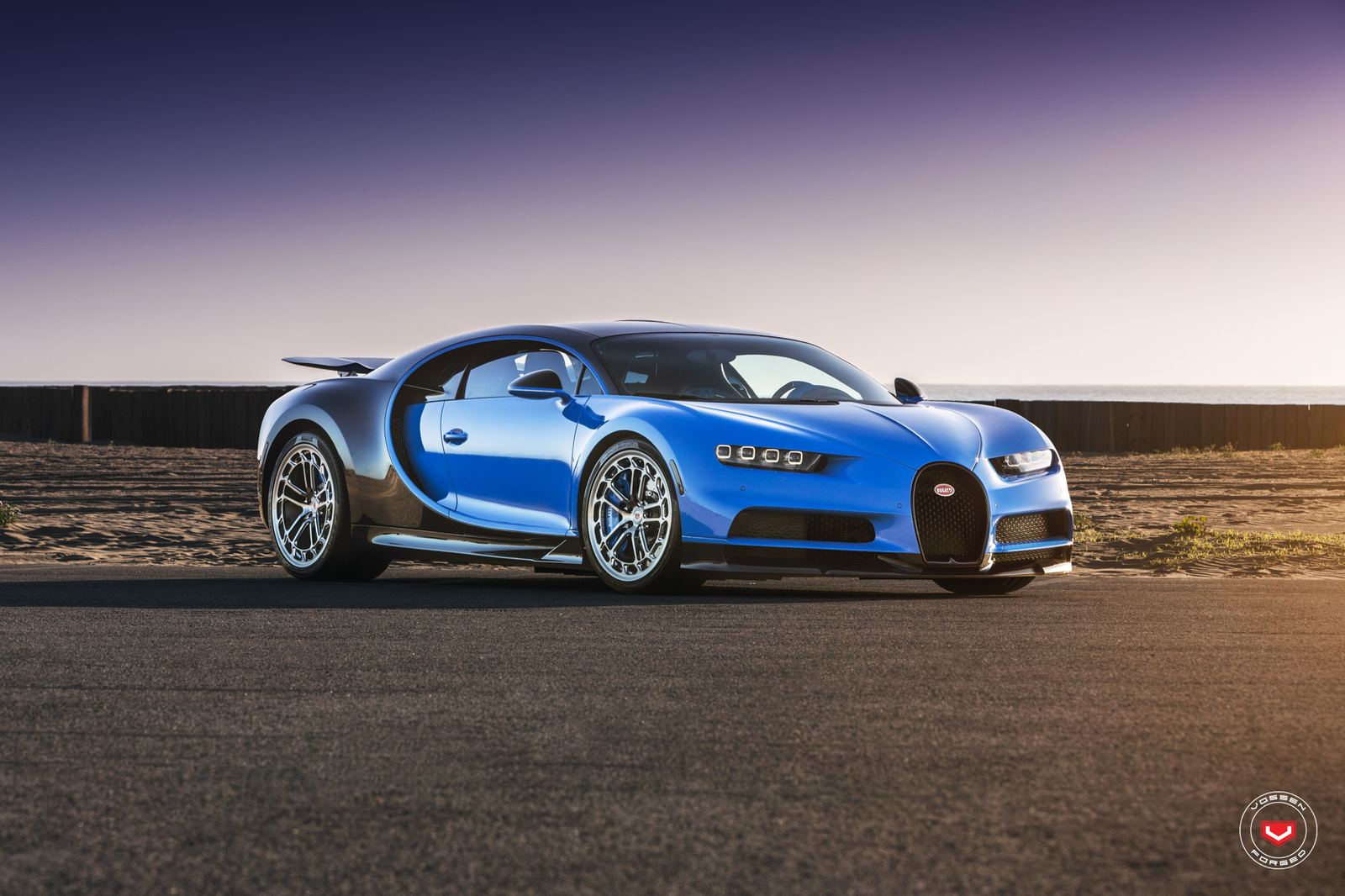 Vossen Forged LC2-C1 on Bugatti Chiron