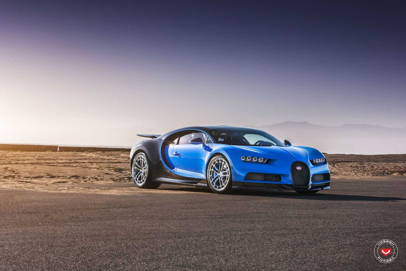 Vossen Forged LC2-C1 on Bugatti Chiron, photo 2