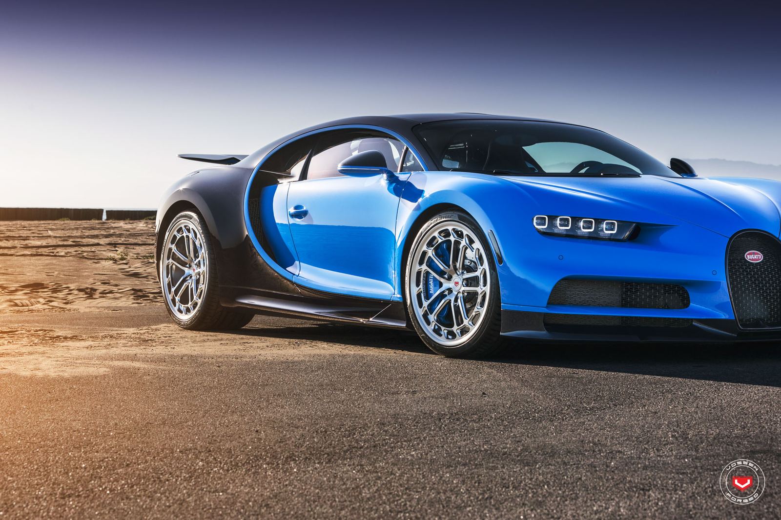Vossen Forged LC2-C1 on Bugatti Chiron, photo 3