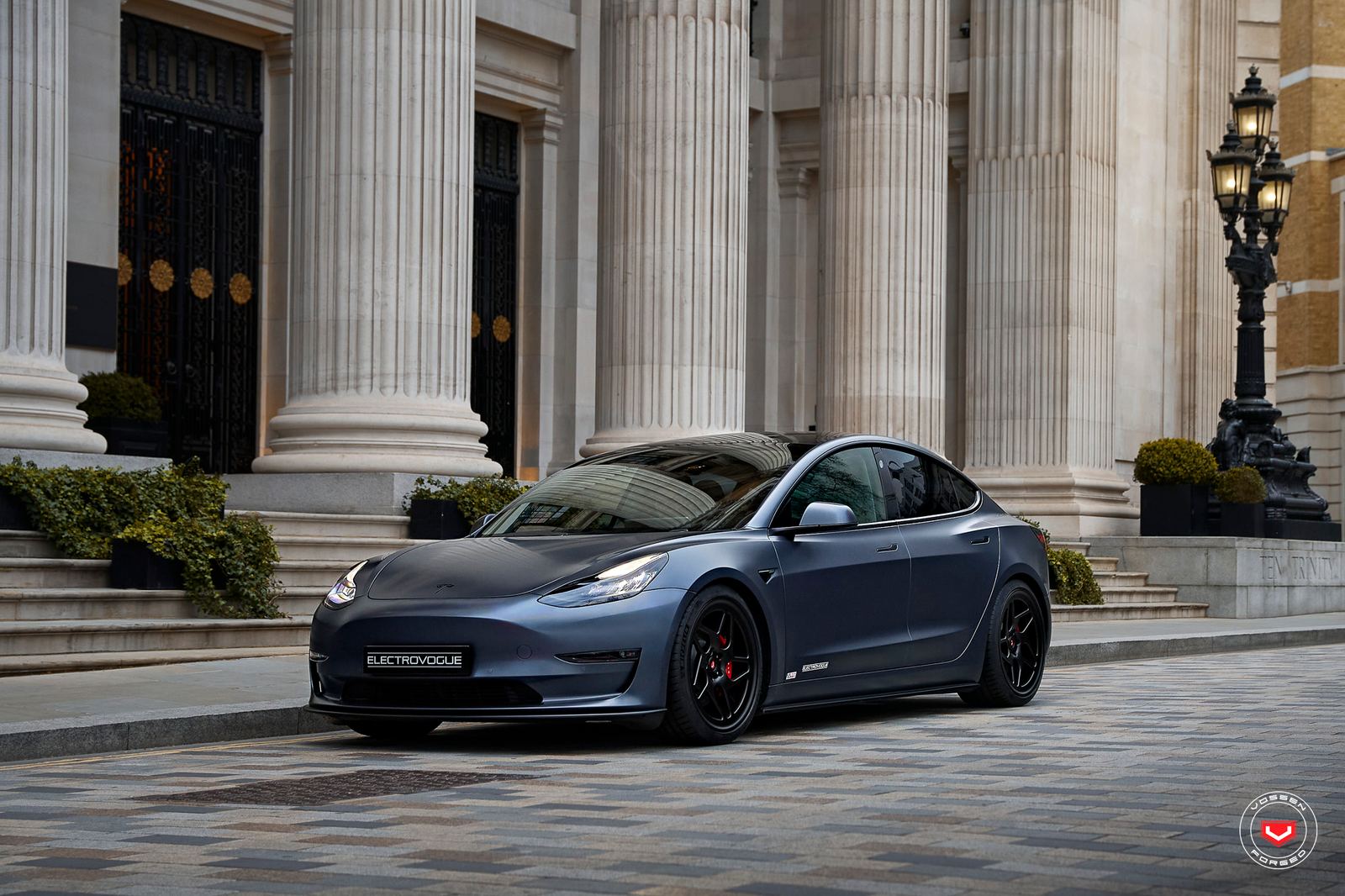 Vossen Forged LC-104T on Tesla Model 3 Original (2017-2023)