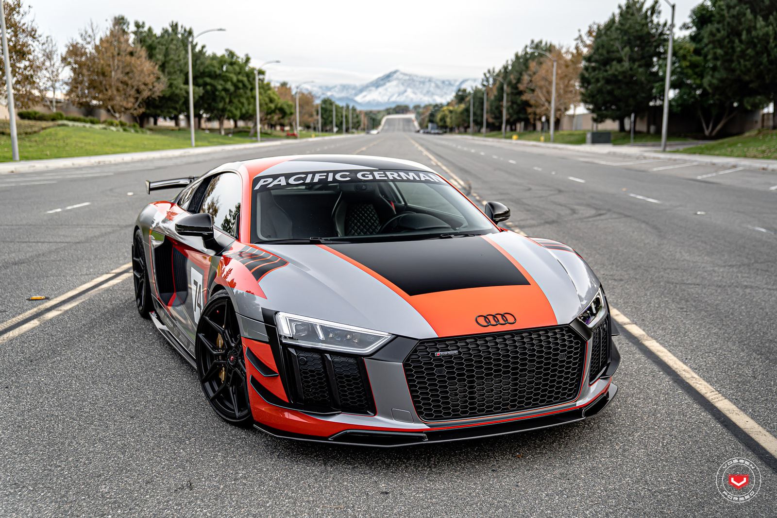 Vossen Forged EVO-4R on Audi R8 Type 4S.1