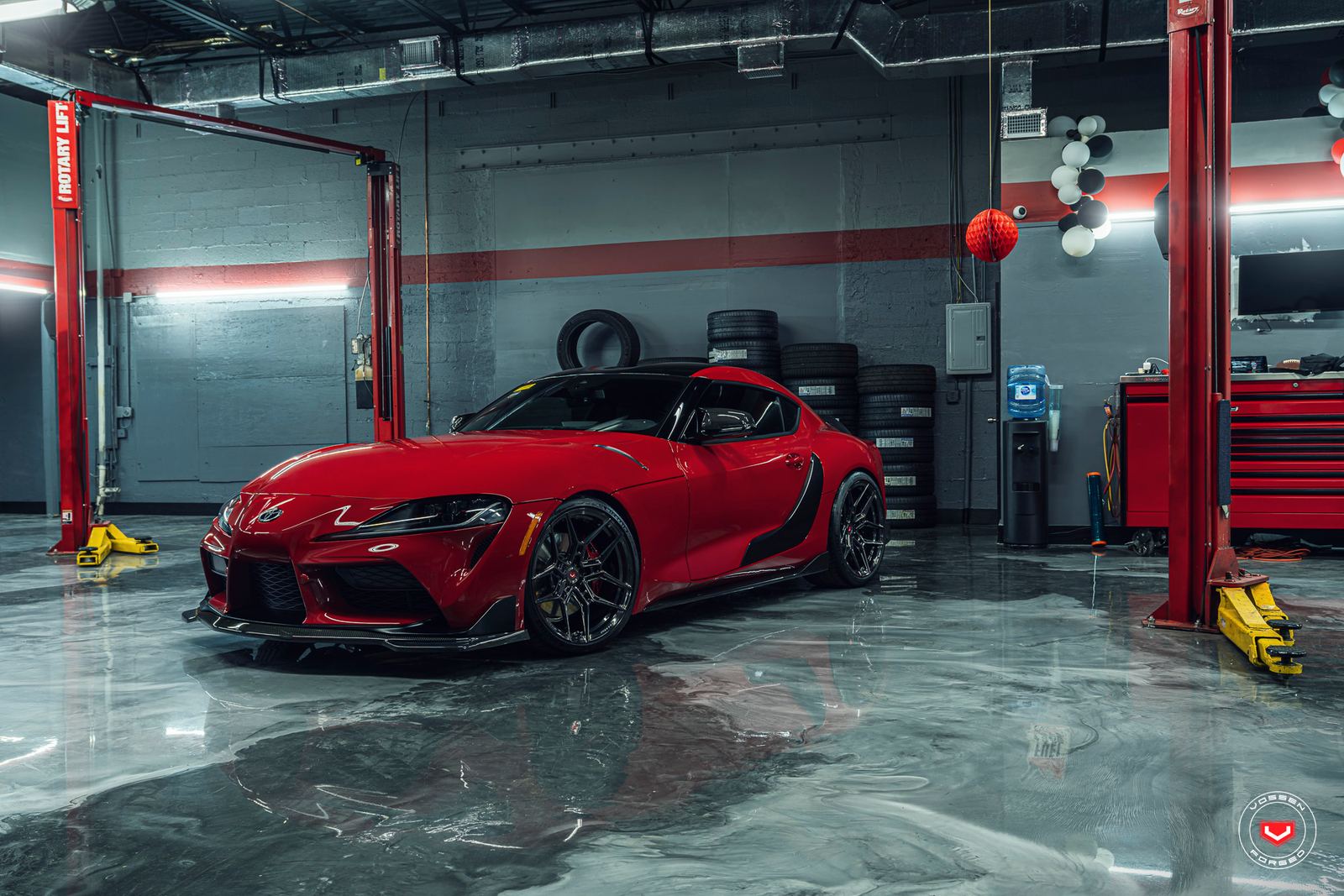 Vossen Forged EVO-4R on Toyota Supra A90