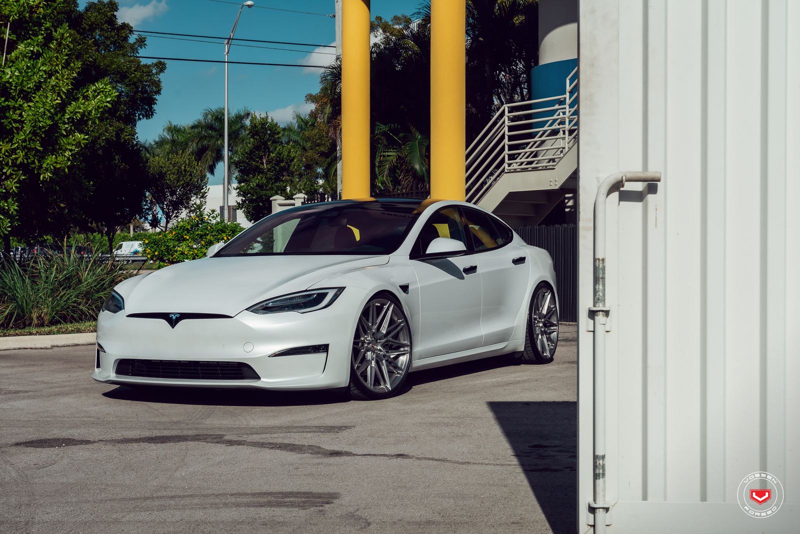 Vossen Forged EVO-5R on Tesla Model S Original (2012-2016)