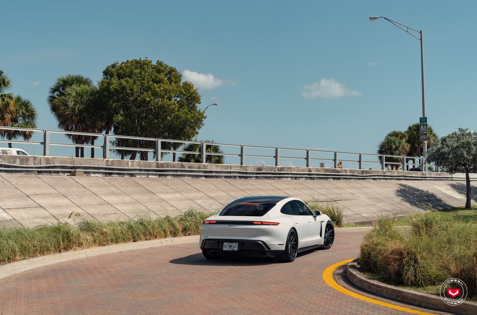 Vossen Forged M-X3 (3-Piece) on Porsche Taycan J1.1, photo 3
