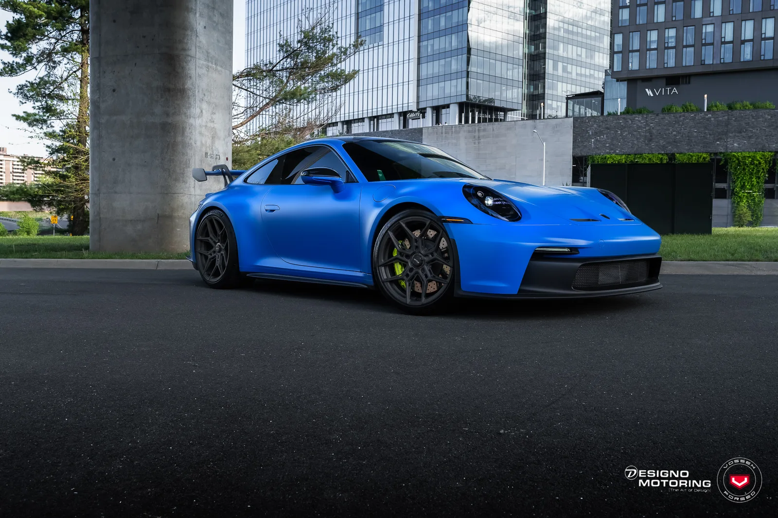 Vossen Forged EVO-4R on Porsche 911 992.1