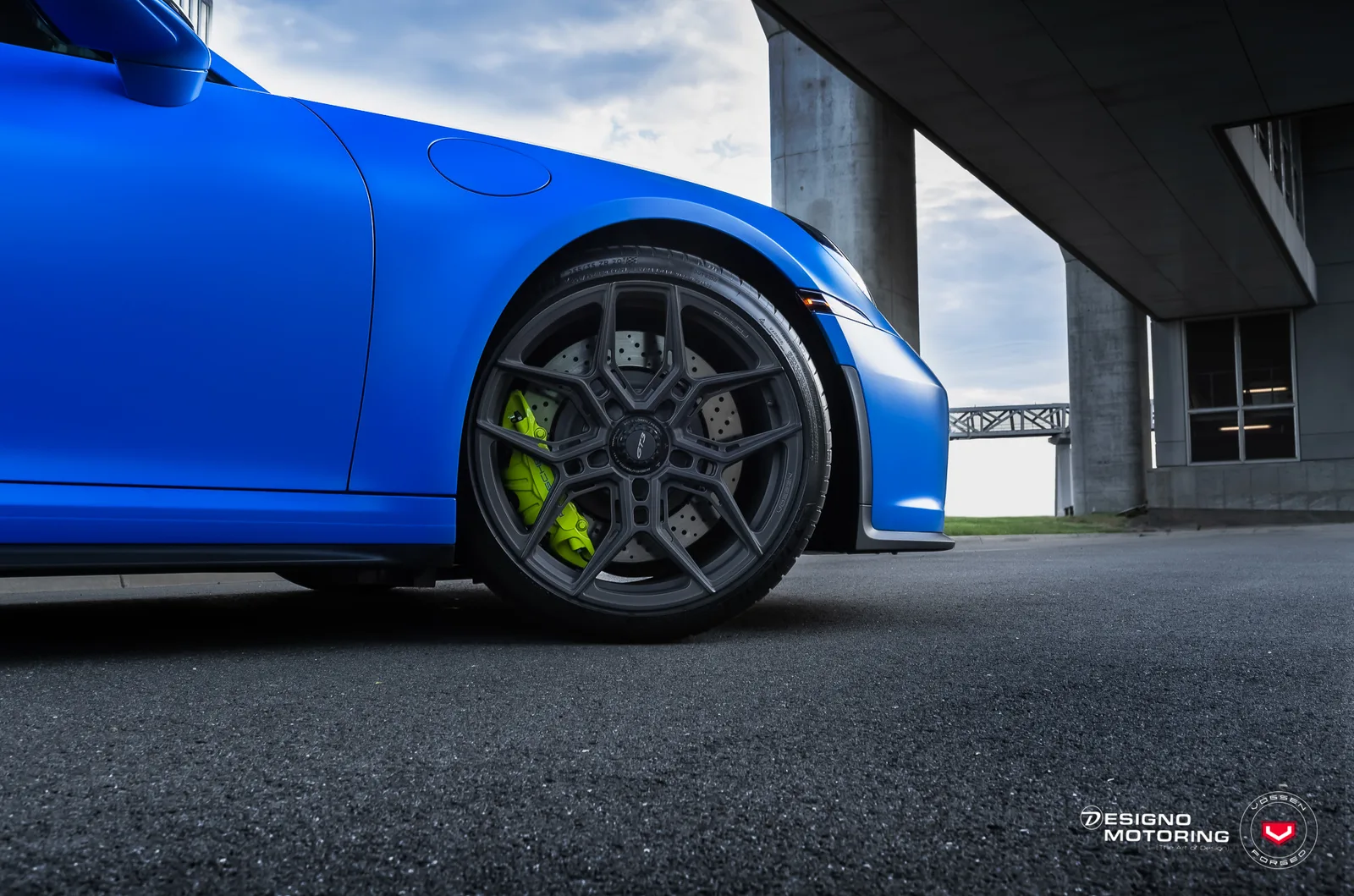 Vossen Forged EVO-4R on Porsche 911 992.1, photo 3