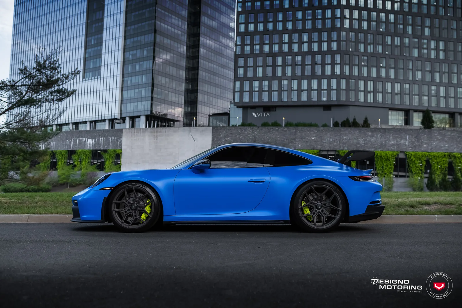 Vossen Forged EVO-4R on Porsche 911 992.1, photo 5