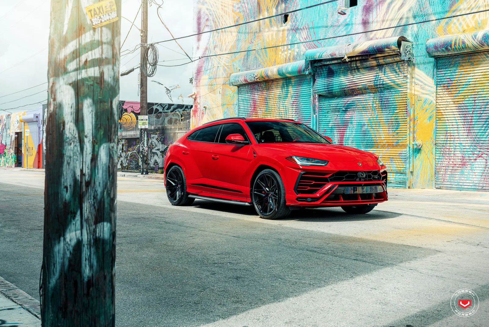 Vossen Forged EVO-5 on Lamborghini Urus (2018), photo 8