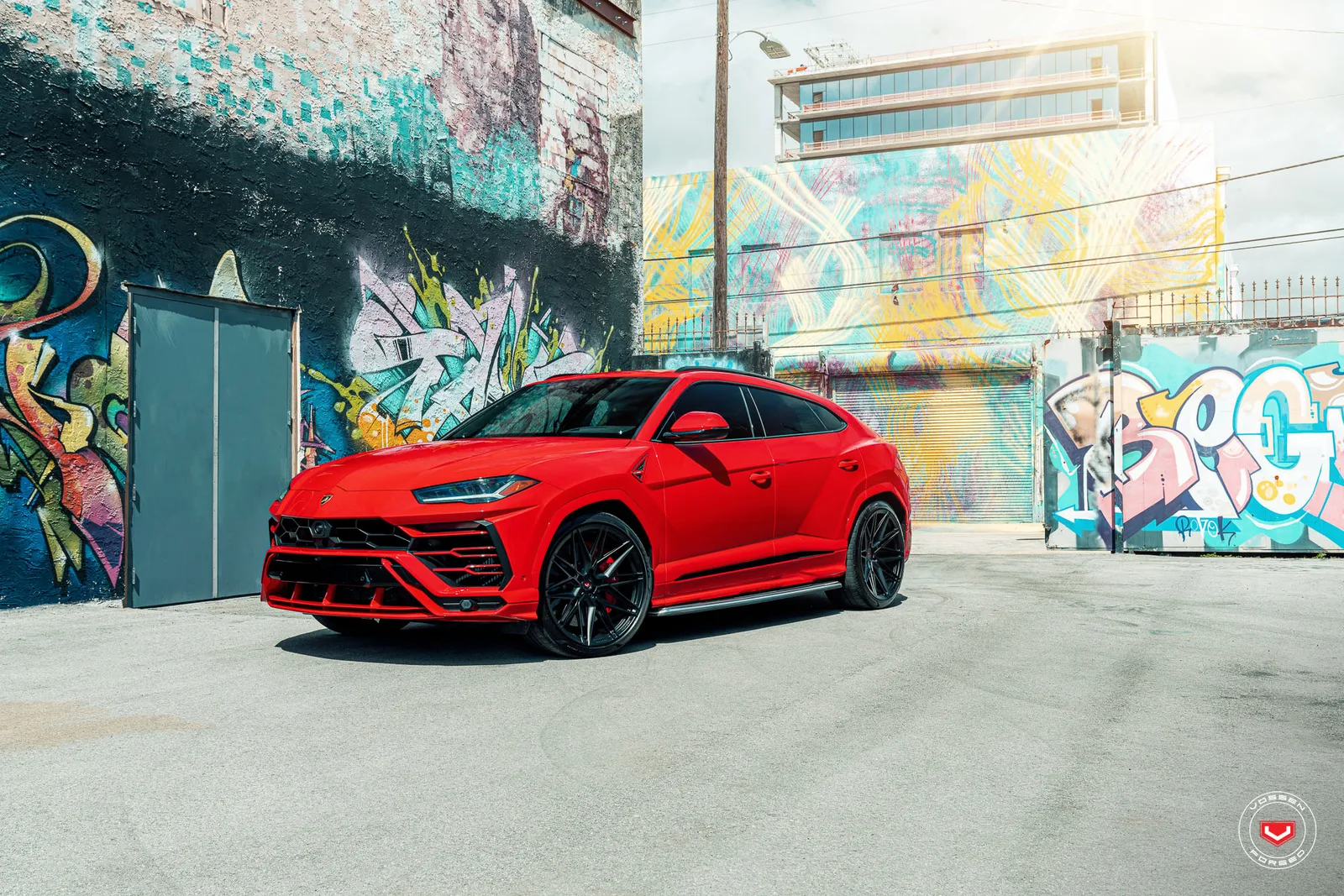 Vossen Forged EVO-5 on Lamborghini Urus (2018), photo 5