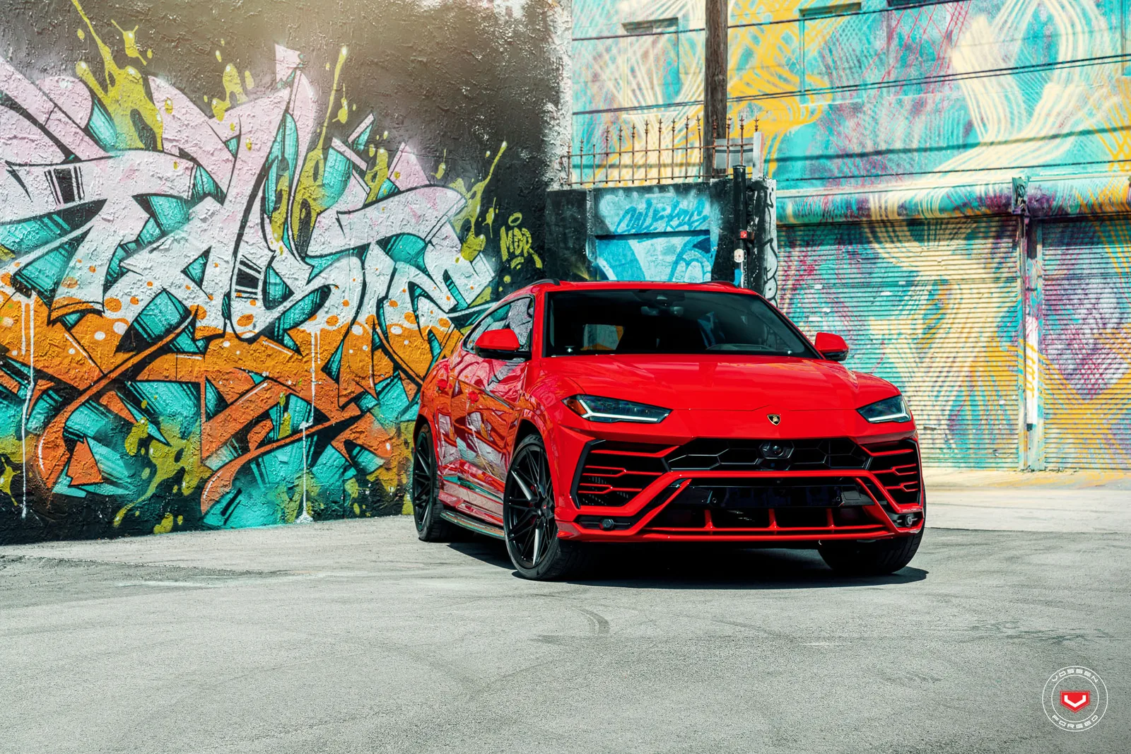 Vossen Forged EVO-5 on Lamborghini Urus (2018), photo 4