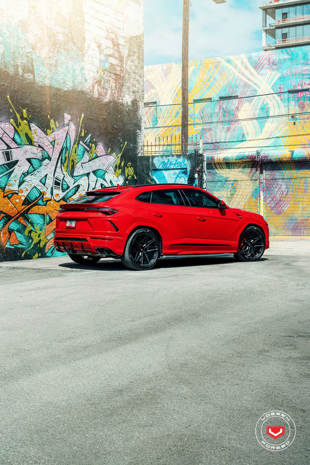 Vossen Forged EVO-5 on Lamborghini Urus (2018), photo 3