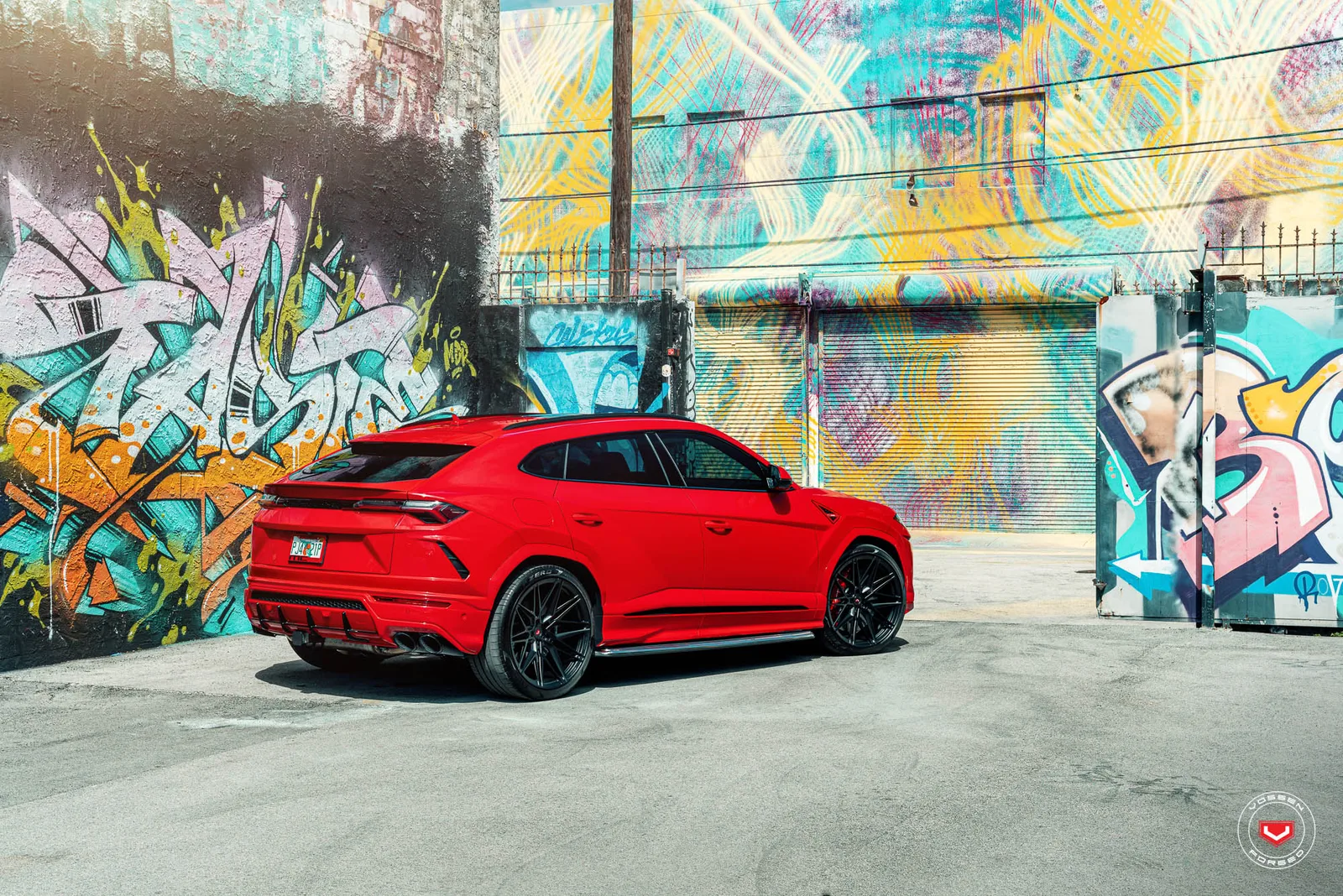 Vossen Forged EVO-5 on Lamborghini Urus (2018), photo 2