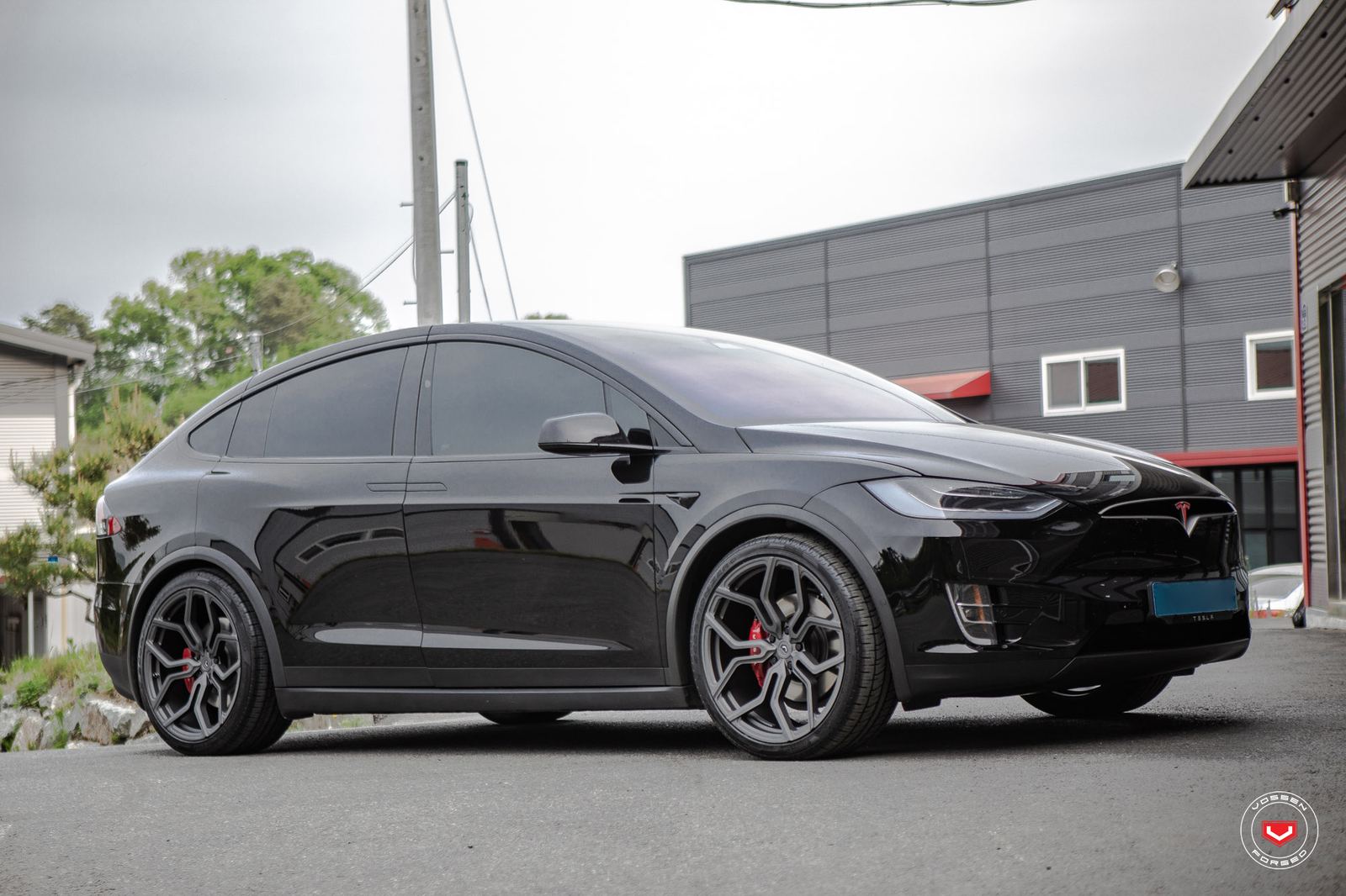 Vossen Forged HC-3 on Tesla Model X Original (2015-2021), photo 2