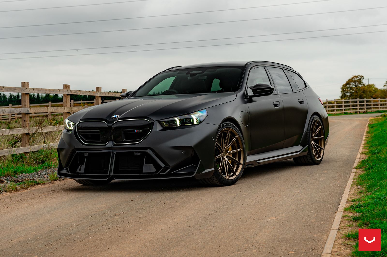 Vossen Forged HFX-2 (5-lug) on BMW M5 G99