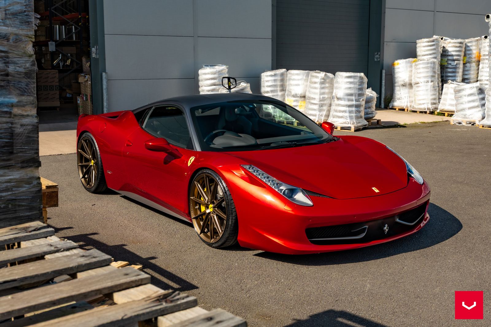 Vossen Forged HFX-2 (5-lug) on Ferrari 458 F142, photo 3