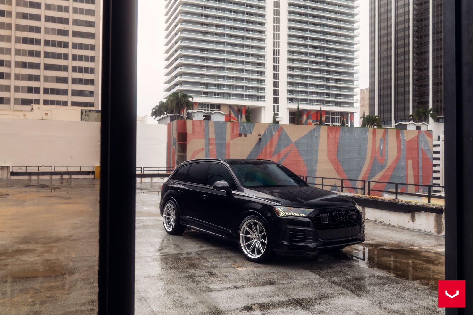 Vossen Forged HFX-2 (5-lug) on Audi Q7 4M.1