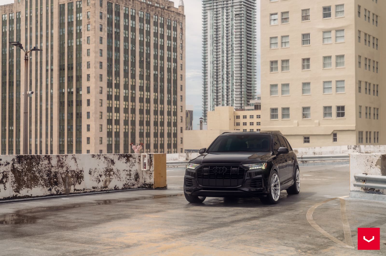Vossen Forged HFX-2 (5-lug) on Audi Q7 4M.1, photo 2