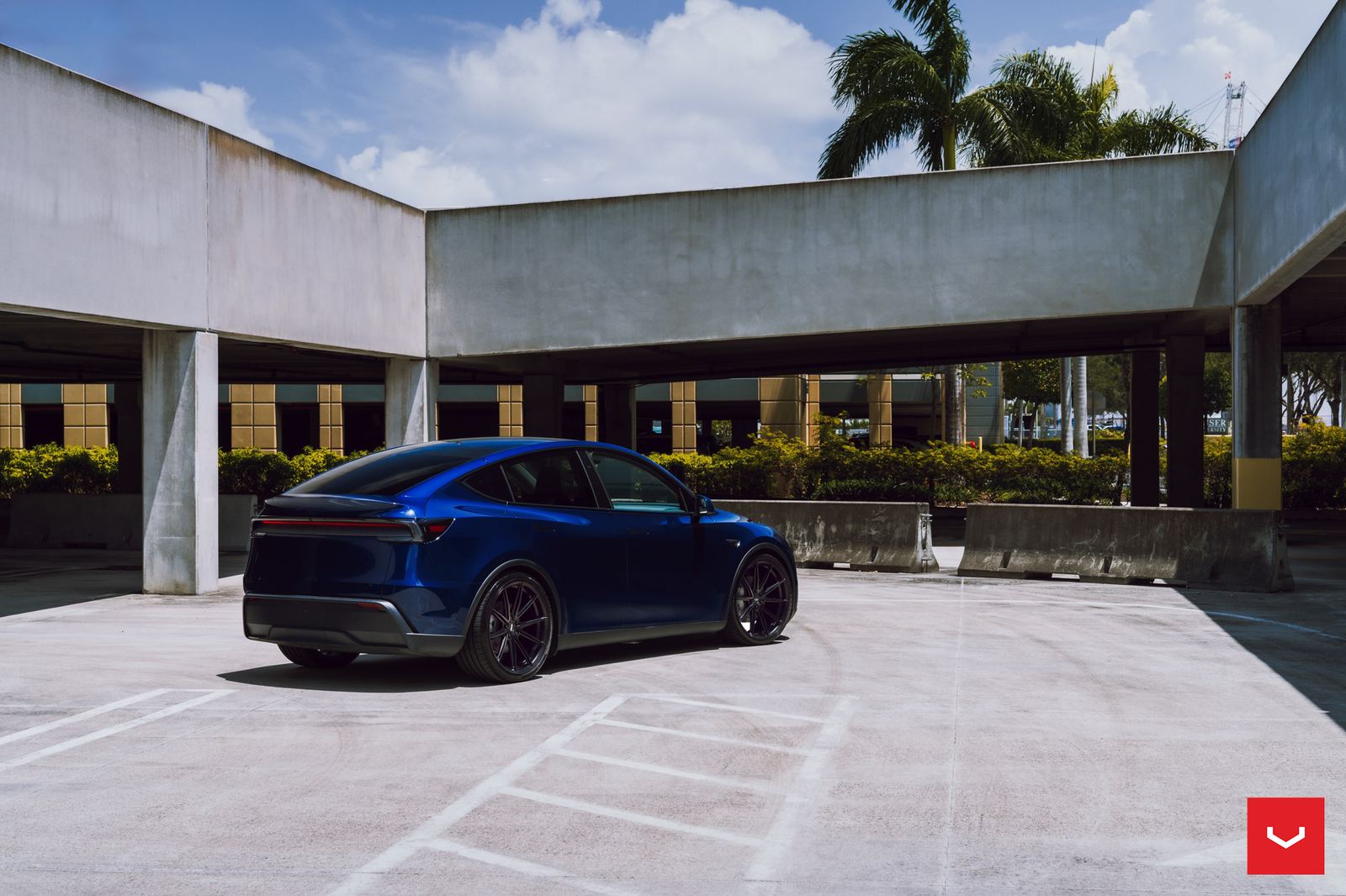 Vossen Forged HFX-2 (5-lug) on Tesla Model Y Original (2020-), photo 3