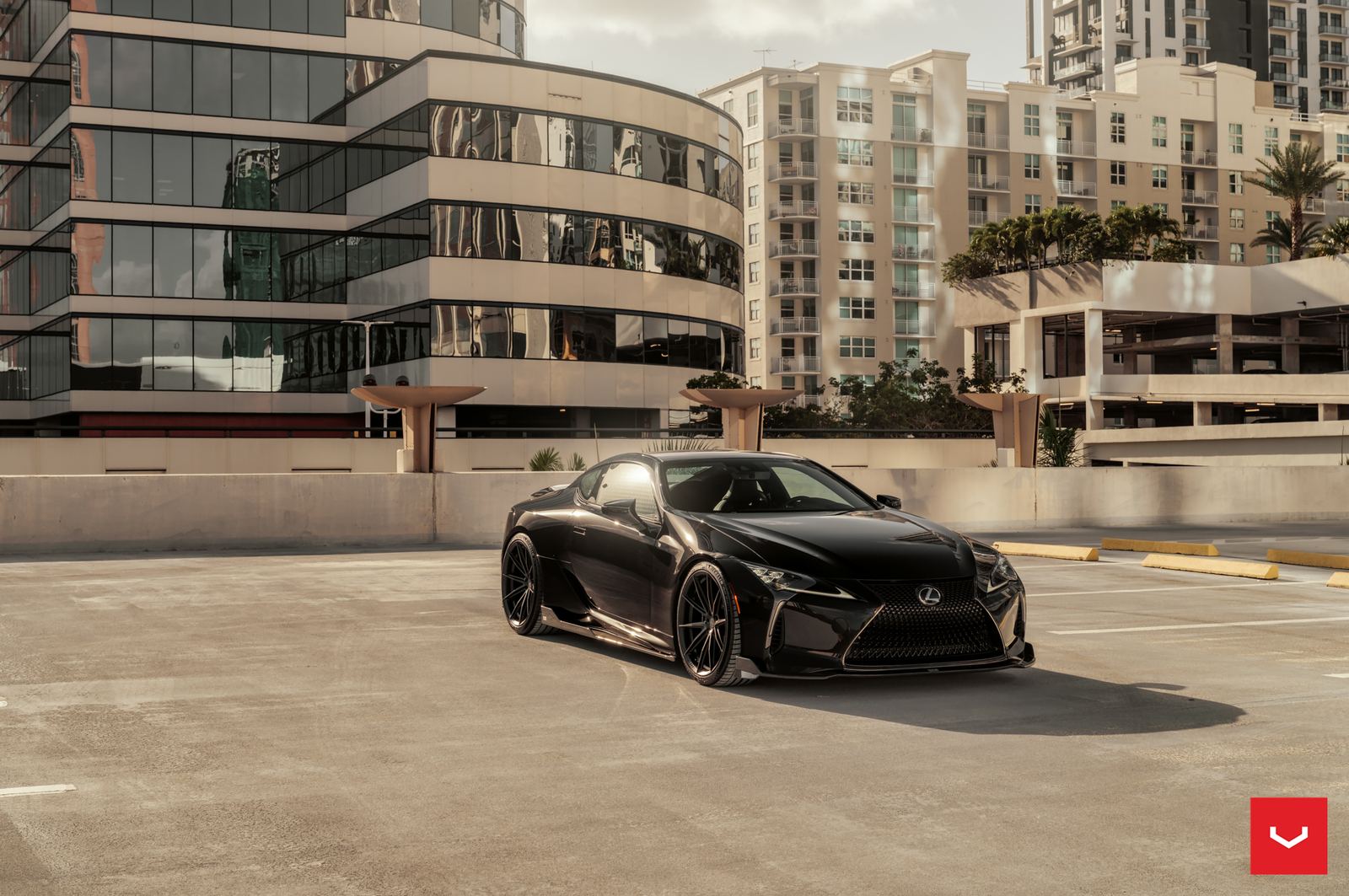 Vossen Forged HFX-2 (5-lug) on Lexus LC Z100