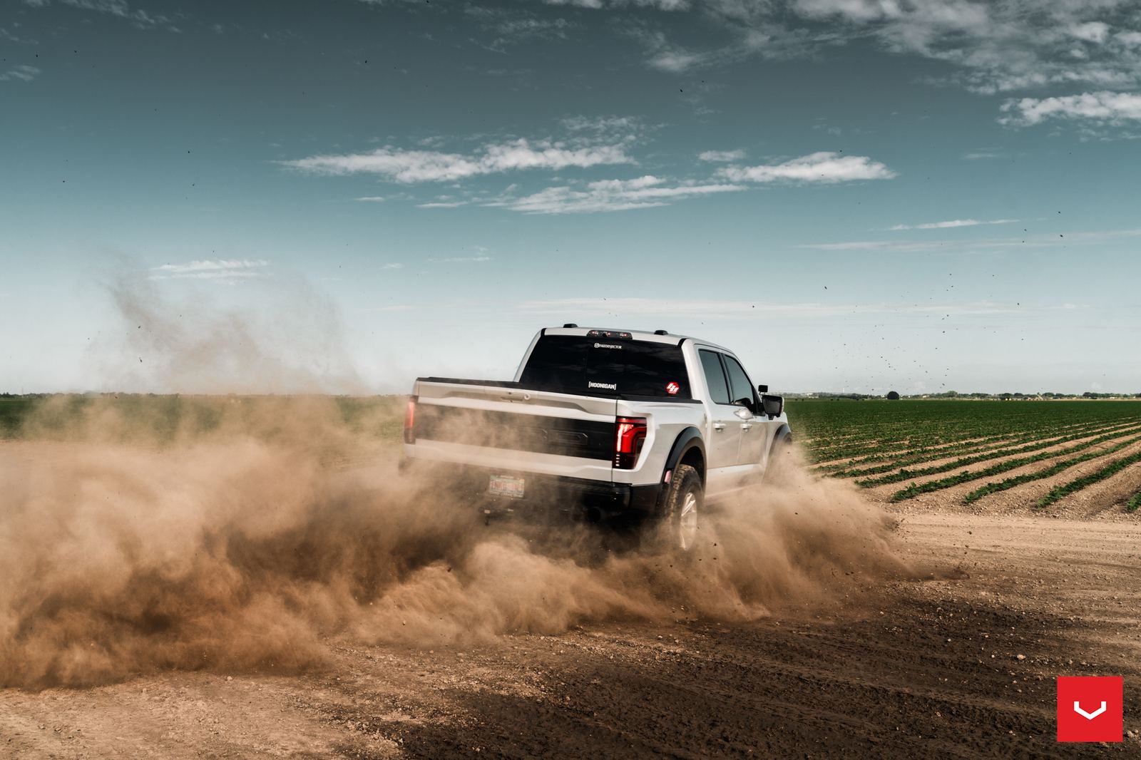 Vossen Forged HFX-2 (6-lug) on Ford F-150 Raptor 3rd generation (2021-present), photo 2