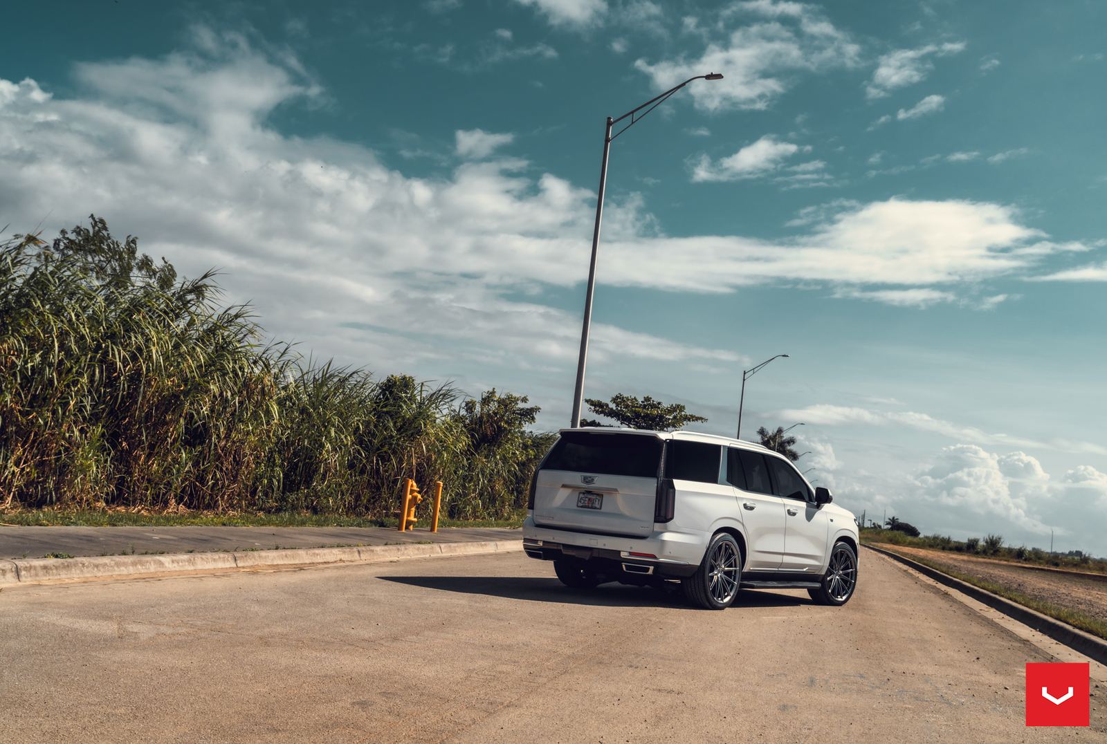 Vossen Forged HFX-2 (6-lug) on Cadillac Escalade 5th gen (GMT T1XX), photo 3