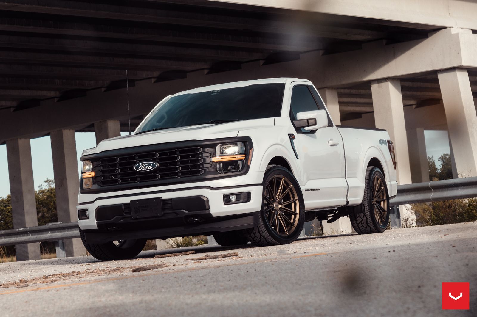 Vossen Forged HFX-2 (6-lug) on Ford F-150 P702 (2021-present)