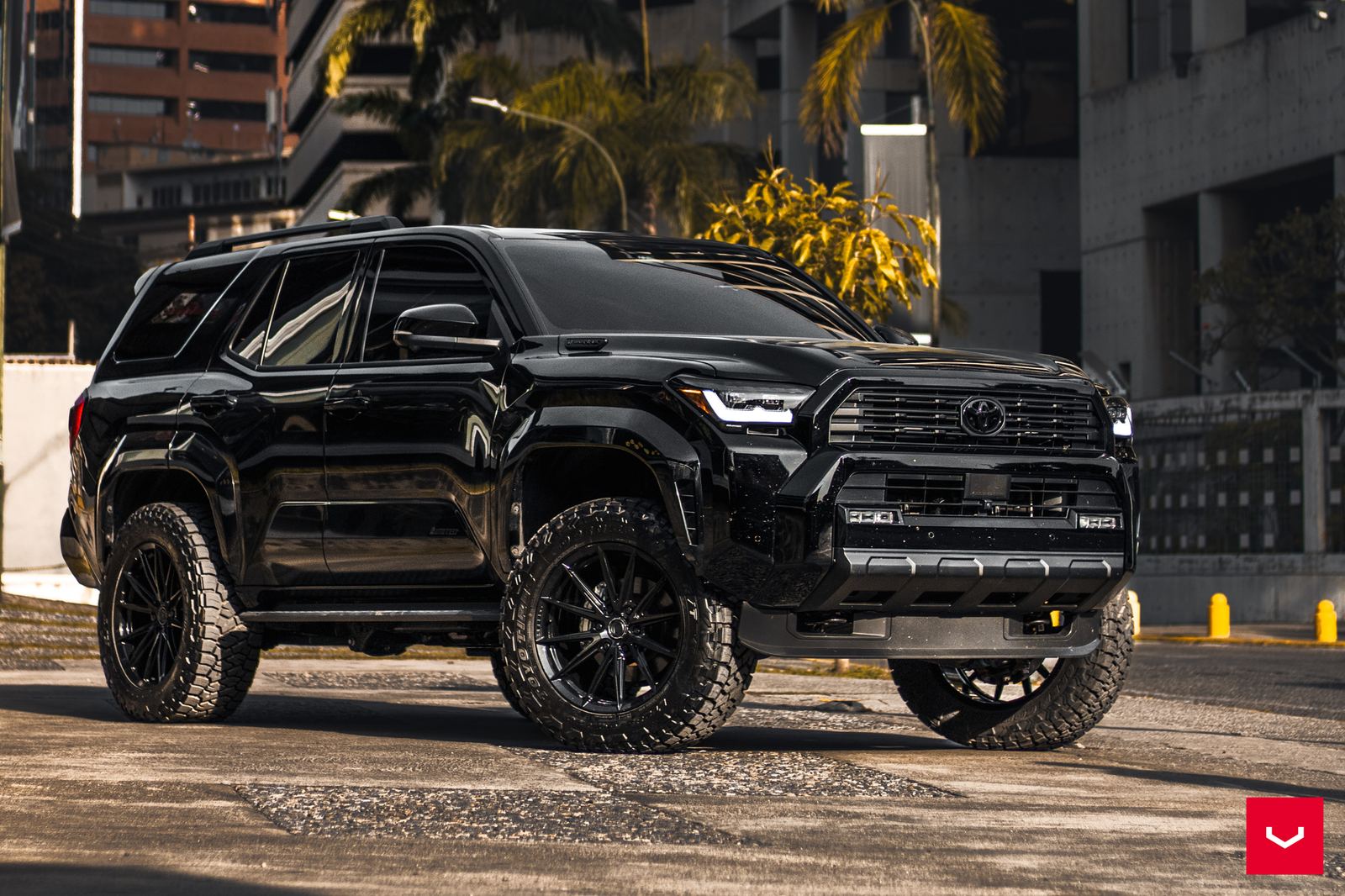Vossen Forged HFX-2 (6-lug) on Toyota 4Runner N500