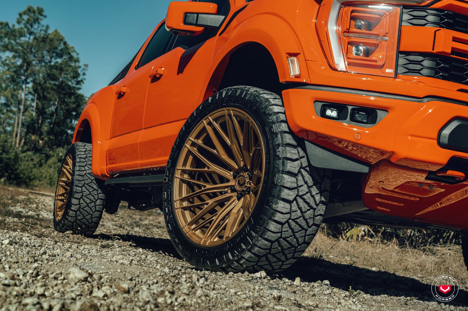 Vossen Forged VFX-04 on Ford F-150 Raptor 2nd generation (2017-2020), photo 3