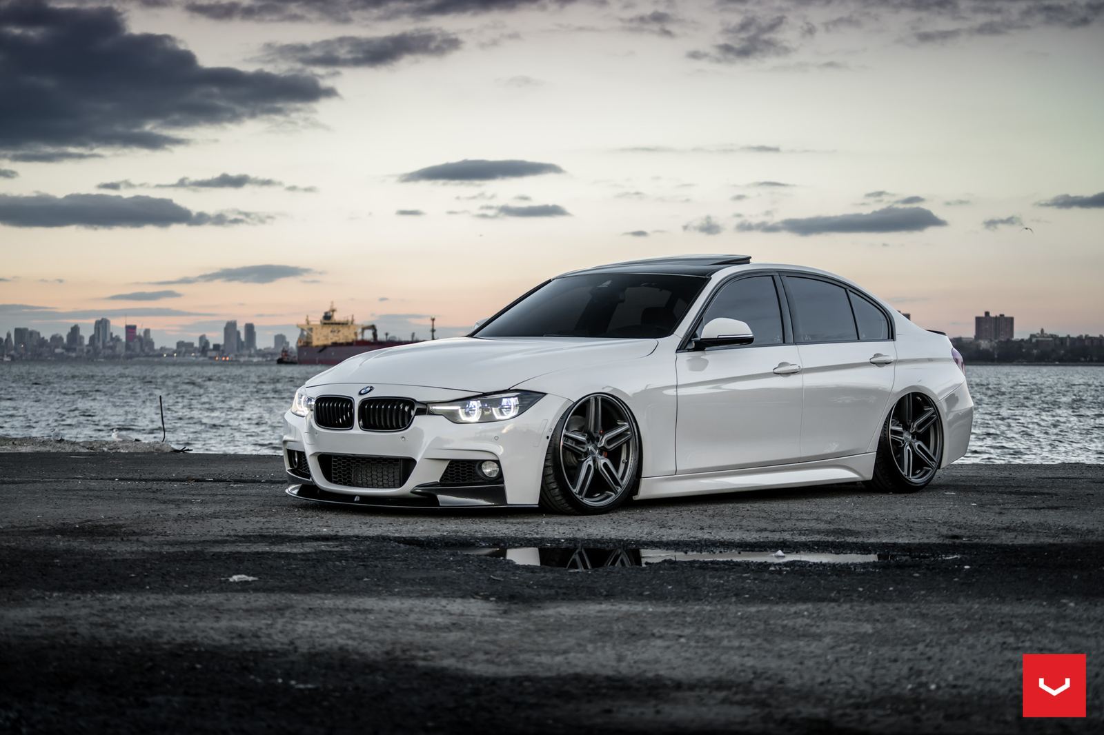 Vossen Forged HF-1 on BMW 3 Series F30.1