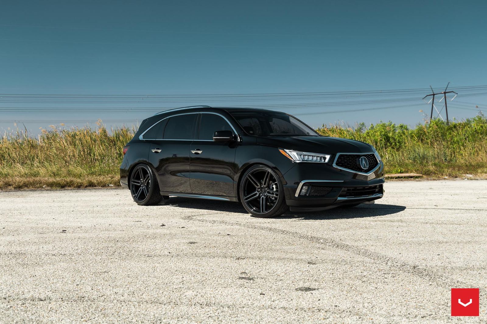 Vossen Forged HF-1 on Acura MDX III (YD3)
