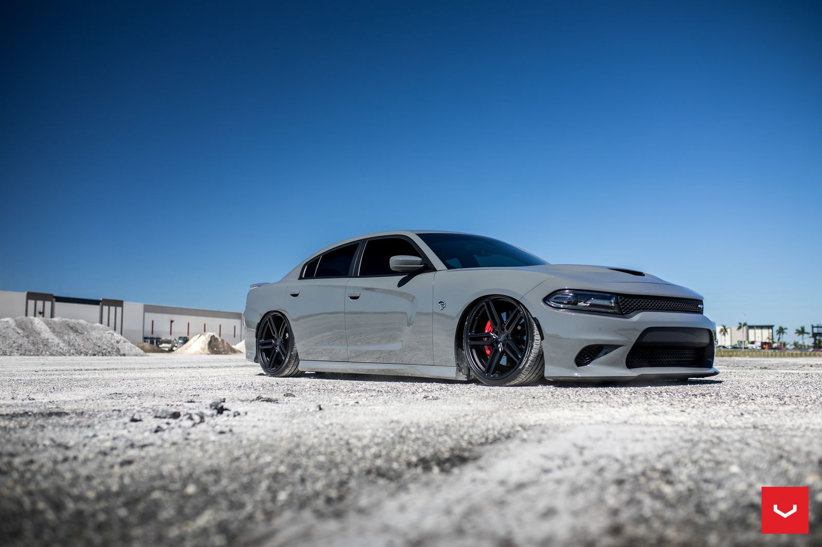 Vossen Forged HF-1 on Dodge Charger LD (7th gen)