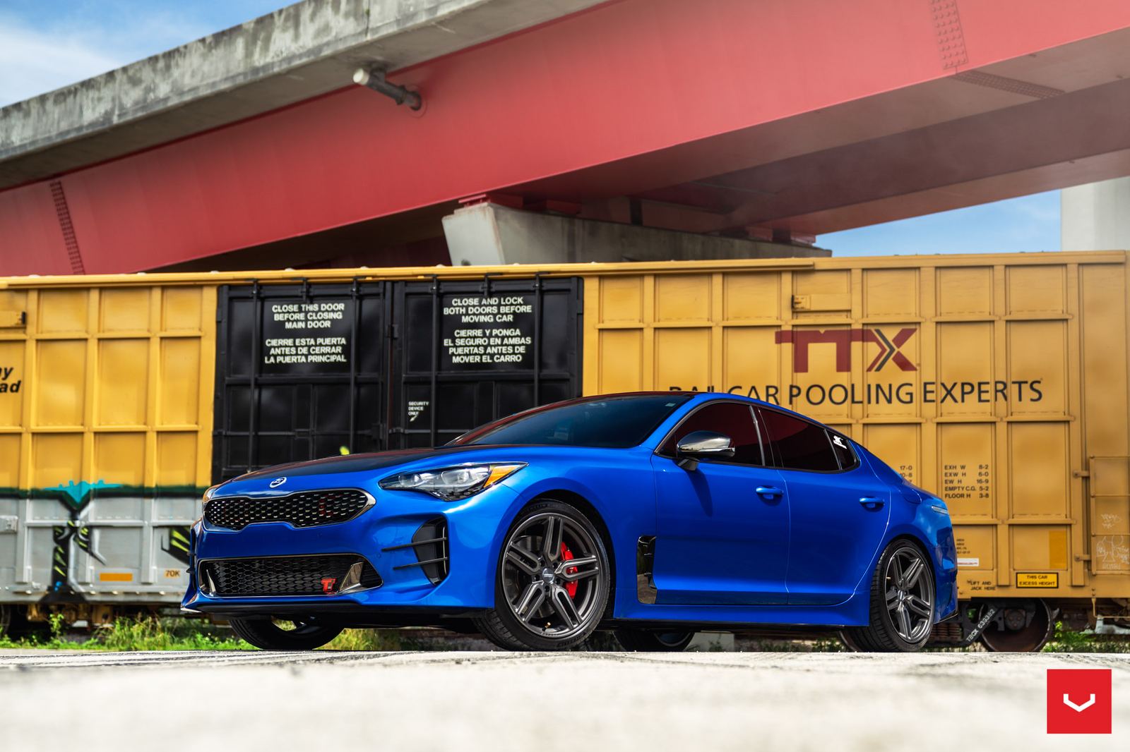 Vossen Forged HF-1 on Kia Stinger CK (1st gen).1, photo 2