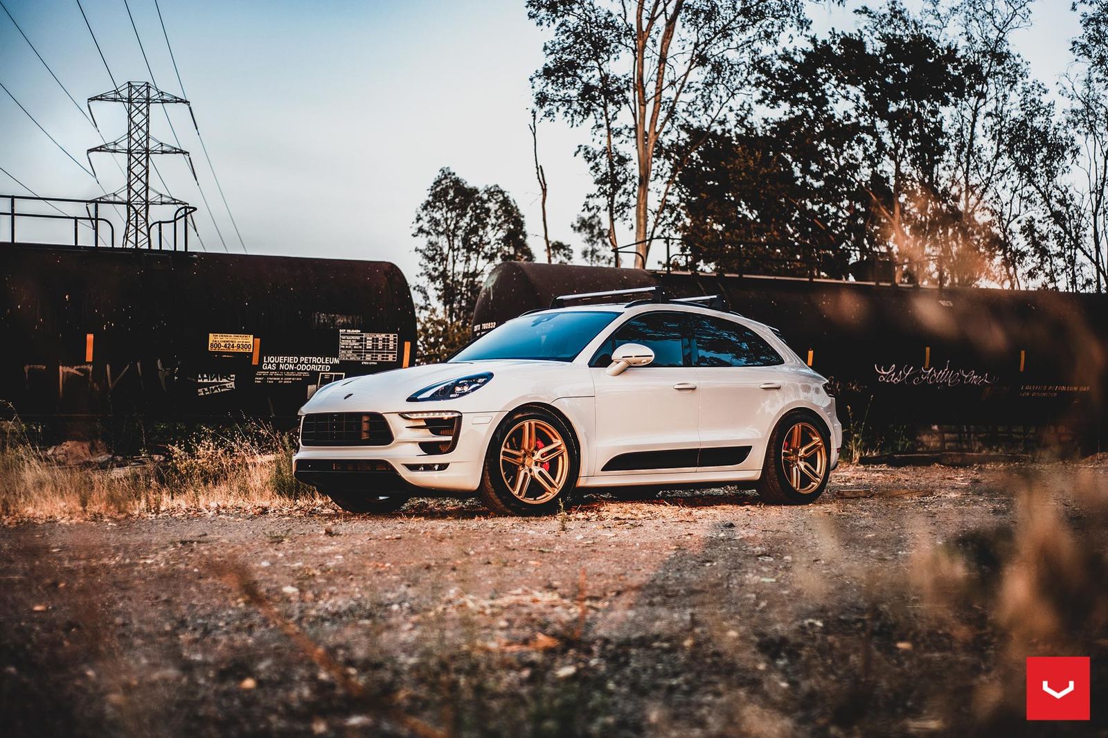 Vossen Forged HF-1 on Porsche Macan 95B.1