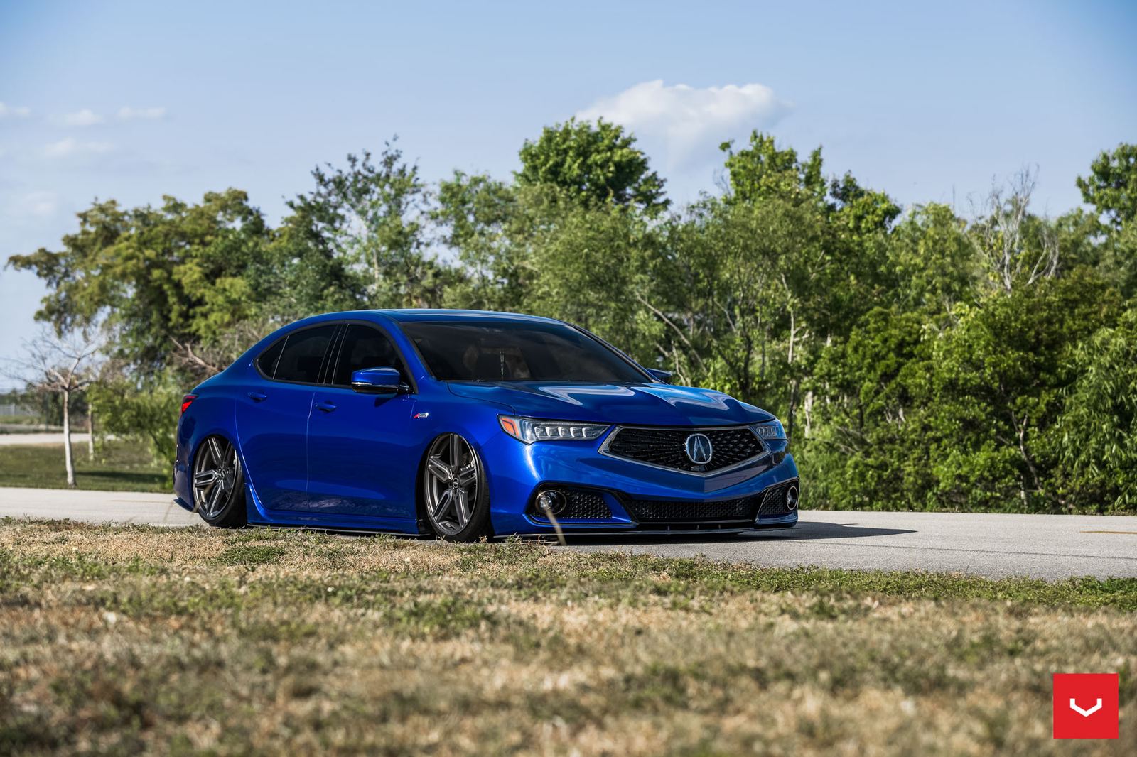 Vossen Forged HF-1 on Acura TLX I (UB)