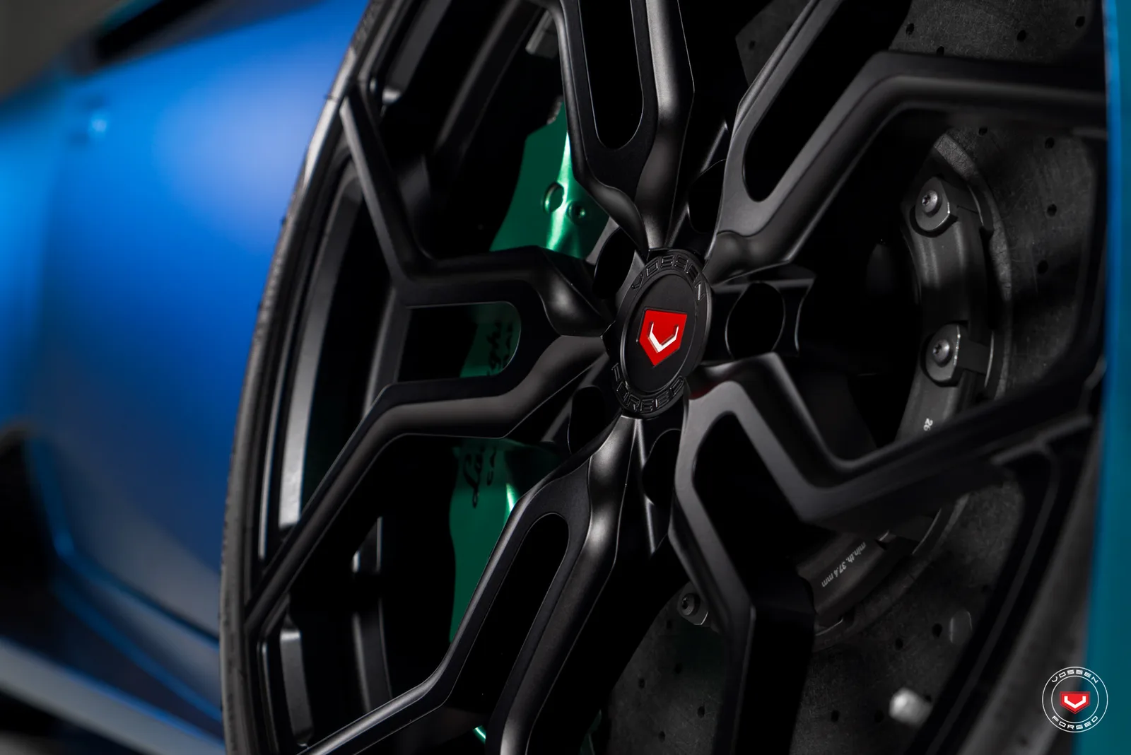 Vossen Forged HC-3 on Lamborghini Huracan (2014), photo 12