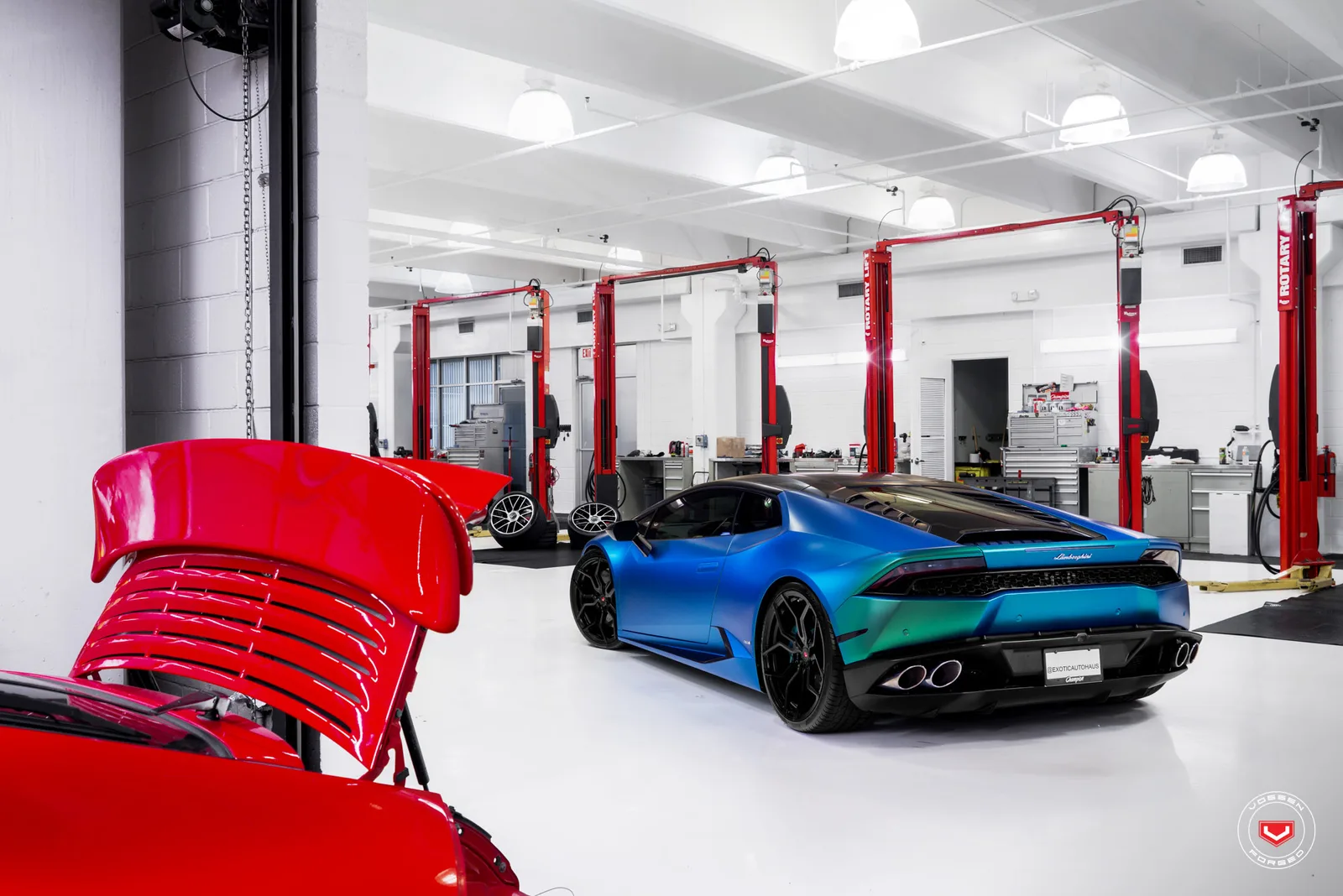Vossen Forged HC-3 on Lamborghini Huracan (2014), photo 6