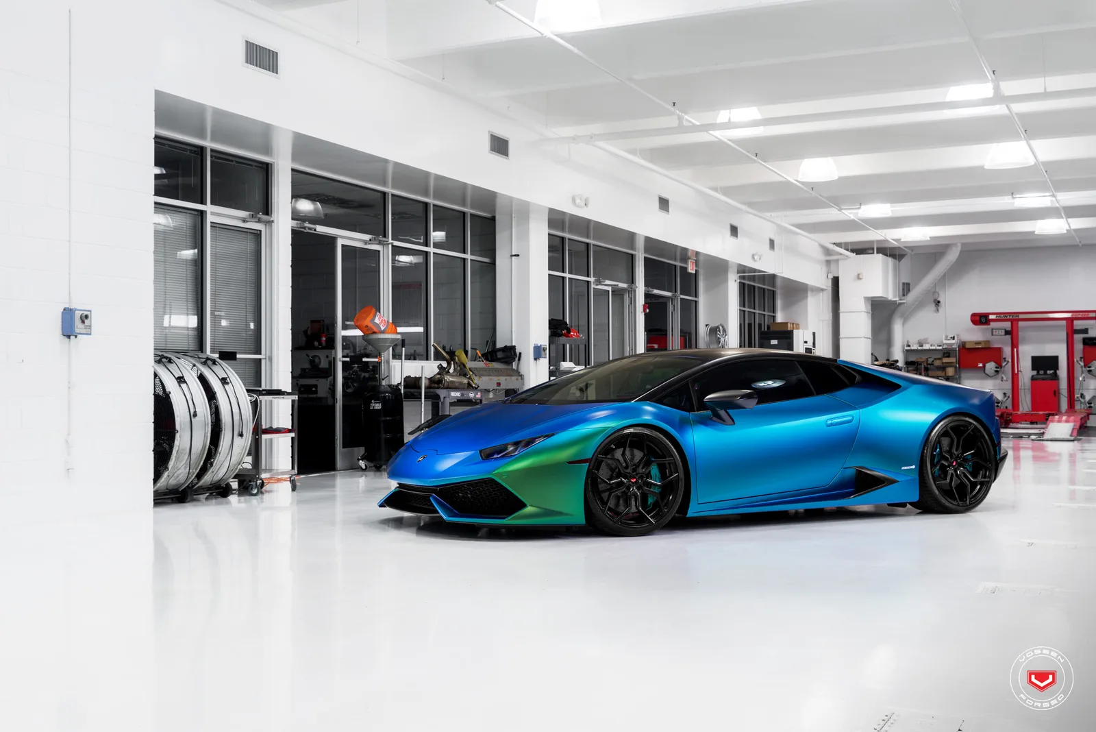Vossen Forged HC-3 on Lamborghini Huracan (2014)