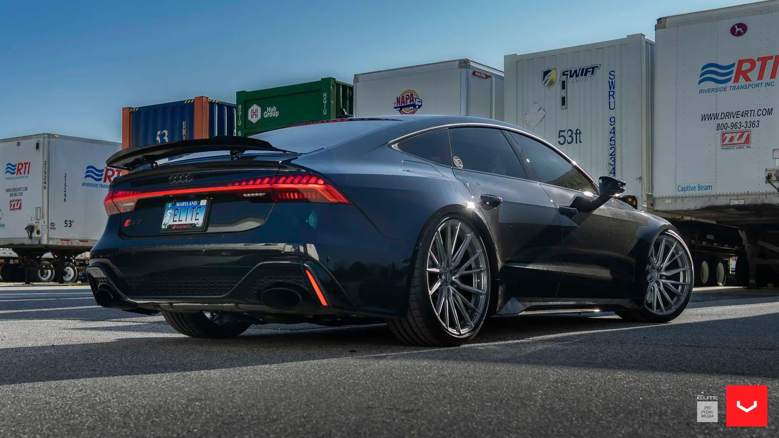 Vossen Forged HF-4T on Audi RS 7 4K.1, photo 5